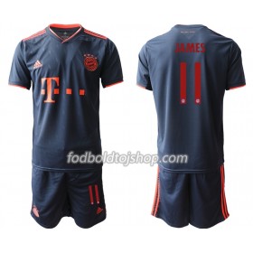 FC Bayern München JAMES 11 Børn 3. Fodboldsæt 2019-20 S/S (+ Korte bukser)